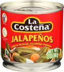 La Costena Whole Jalapeno Pepper, 12 Ounce -- 12 per case