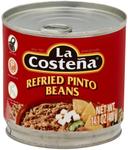 La Costena Refried Pinto Bean, 14.1 Ounce -- 12 per case