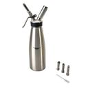 Chef-Master Stainless Steel Whipped Cream Dispenser, 2 Pint