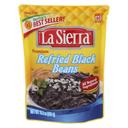 La Sierra Refried Black Beans, 15.2 Ounce Pouch -- 8 per case