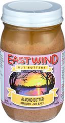 East Wind Smooth Almond Butter, 16 Ounce -- 6 per case
