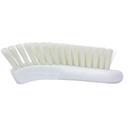 Carlisle 40521EC02 Sparta Polypropylene White Cutting Board Brush, 6 inch Length