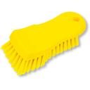 Carlisle 40521EC04 Sparta Polypropylene Yellow Cutting Board Brush, 6 inch Length