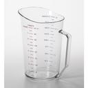 Clear Cambro Measuring Cup, 2 Quart, -- 12 per case