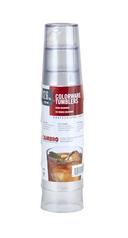 Clear 20 Oz. Colorwear Tumblers, Clear, 6 Per Pack -- 6 Each.