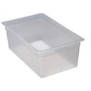 Cambro Translucent Polypropylene Full Size Food Pan, 8 inch Depth -- 6 per case.