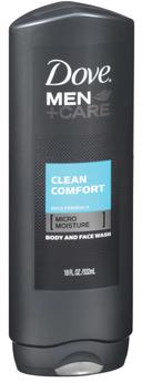 Dove Men Plus Care Extra Fresh Body and Face Wash, 18 Fluid Ounce -- 4 per case.
