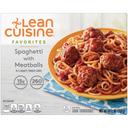 Nestle Stouffers Lean Cuisine One Dish Favorites Spaghetti with Meatball and Sauce - Entree, 9.5 Ounce -- 12 per case.