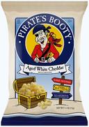 Pirates Booty Aged White Cheddar Rice and Corn Puffs, 0.5 Ounce -- 36 per case
