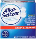 Alka Seltzer Extra Strength Effervescent Tablet, 24 count per pack -- 30 per case.