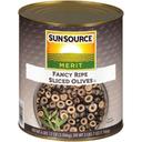 Sunsource Merit Ripe Sliced Olives, 55 Ounce -- 6 per case