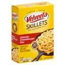 Velveeta Shells and Cheese Skillet Cheeseburger Macaroni Dinner Kit, 12.86 Ounce -- 6 per case.