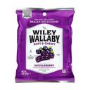 Wiley Wallaby Soft and Chewy Huckleberry Licorice, 4 Ounce -- 12 per case