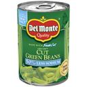 Del Monte Low Sodium Easy Open Cut Green Beans, 14.5 Ounce -- 12 per case.