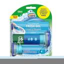 Scrubbing Bubbles Fresh Gel Toilet Cleaning Stamp - Blister Pack Starter, 2.68 Ounce -- 6 per case