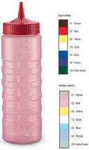 Vollrath Purple Colormate Wide Mouth Squeeze Dispenser -- 12 per case