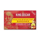 King Oscar Spanish Style Skinless Boneless Sardines in Chili Pepper and Olive Oil, 3.75 Ounce -- 12 per case