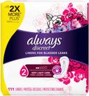 Always Discreet Very Light Long Incontinence Liner -- 2 per case.