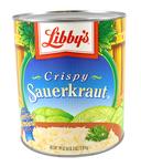 Libbys  Fancy Sauerkraut - no. 10 can, 6 cans per case