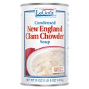 LeGout New England Clam Chowder Condensed Canned Soup, 51 ounce -- 12 per case