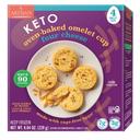 Artisan Kitchens Keto Four Cheese Omelet Cup, 4 count -- 7 per case