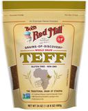 Bobs Red Mill Whole Grain Teff, 24 Ounce Pouch -- 4 per case