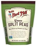 Bobs Red Mill Green Split Peas, 29 Ounce -- 4 per case