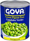 Goya Green Pigeon Peas, 100.7 Ounce -- 6 per case.