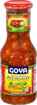 Goya Mexican Pico De Gallo Style Salsa, 17.6 Ounce -- 12 per case.
