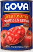 Goya Diced Tomatoes, 14.5 Ounce -- 24 per case