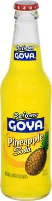 Goya Refresco Pineapple Soda, 12 Ounce -- 24 per case.