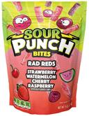 Sour Punch Rad Reds Bites Candy, 9 Ounce -- 12 per case