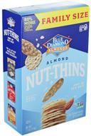 Nut Thins Hint of Sea Salt Rice Cracker with Almonds, 7.7 Ounce -- 6 per case