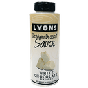 Lyons White Chocolate Designer Dessert Sauce, 16 Ounce -- 12 per case
