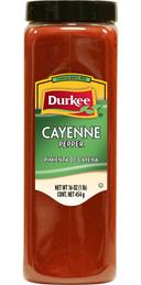 Durkee Cayenne Pepper - 16 oz. container, 6 per case