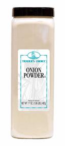 Traders Choice Onion Powder - 17 oz. container, 6 per case