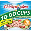 Chicken of the Sea Chunk Light Tuna in Water Cup, 2.8 Ounce -- 8 per case.