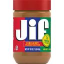 Jif Creamy Peanut Butter, 16 Ounce -- 12 per case.