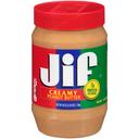 Jif Creamy Peanut Butter, 40 Ounce -- 8 per case.