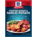 Mccormick Toasted Onion and Garlic Potato Seasoning, 1.25 Ounce -- 12 per case