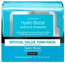 Neutrogena Cleansing Wipes - Twin Pack, 50 count per pack -- 12 per case