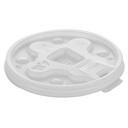 Wincup Vio DT18B Tear Back White Lid Fits 12 - 24 Ounce Cup -- 1000 per case.