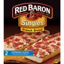 Red Baron French Bread Singles Pepperoni Pizza, 10.8 Ounce -- 12 per case.