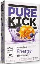 Pure Kick Mango Acai Energy Drink Mix Stick, 0.105 Ounce - 6 per pack -- 12 packs per case