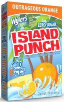 Wylers Light Island Punch Outrageous Orange Drink Mix, 1.19 Ounce -- 120 per case