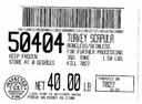 Perdue Farms Turkey Scapula Meat, 40 Pound.