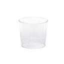 WNA Classicware Clear Polystyrene Rocks Squat Fluted Tumbler, 9.5 Ounce -- 240 per case.
