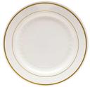 WNA Masterpiece Ivory with Gold Plate, 7.5 inch -- 150 per case.