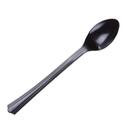 WNA Petites Polystyrene Black Tasting Spoon, 4.2 inch -- 500 per case.