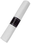 WNA Reflections Fork Knife Teaspoon White Napkin Roll -- 120 per case.